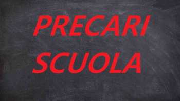Precari scuola