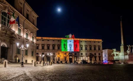 corte costituzionale di notte